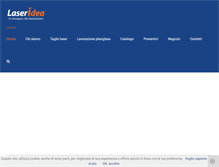 Tablet Screenshot of laseridea.com